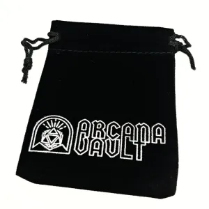 Suede Dice Bag