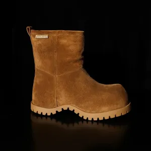 Suede Winter Boots