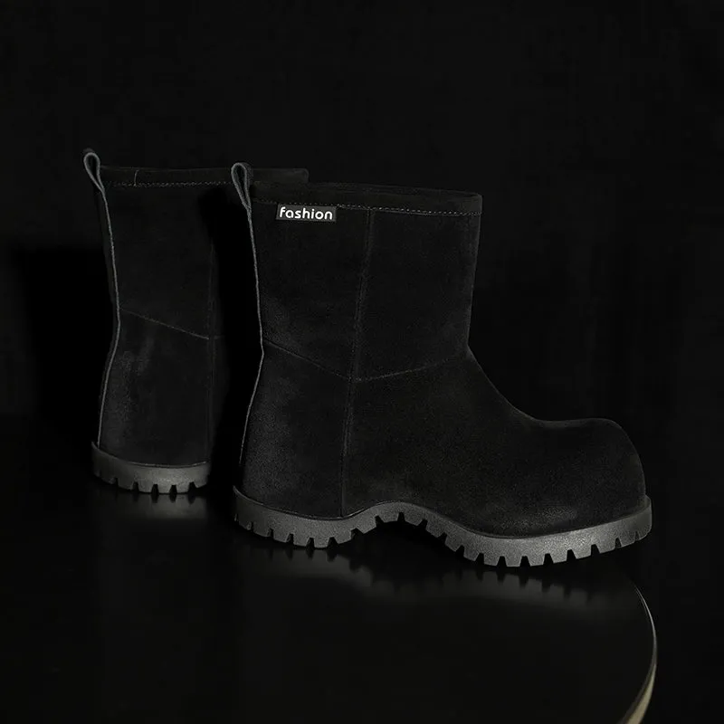 Suede Winter Boots