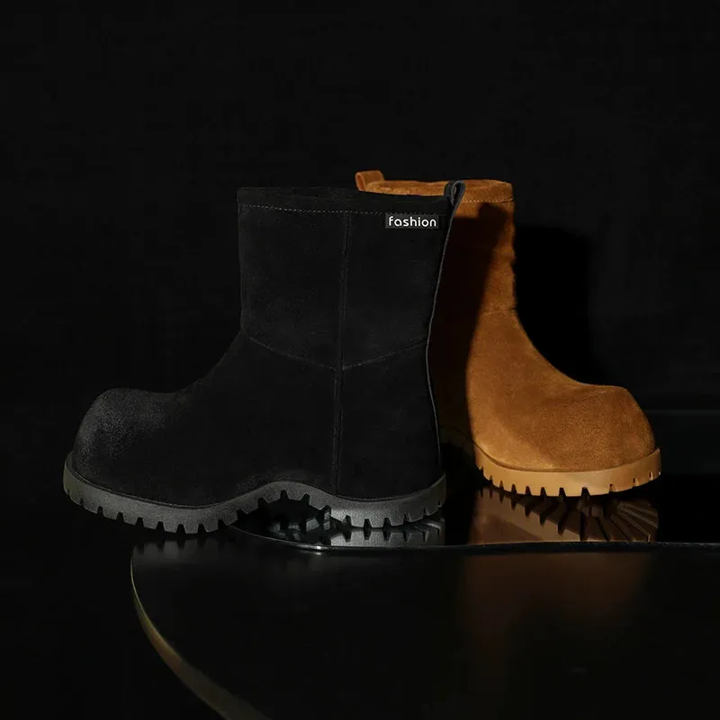Suede Winter Boots