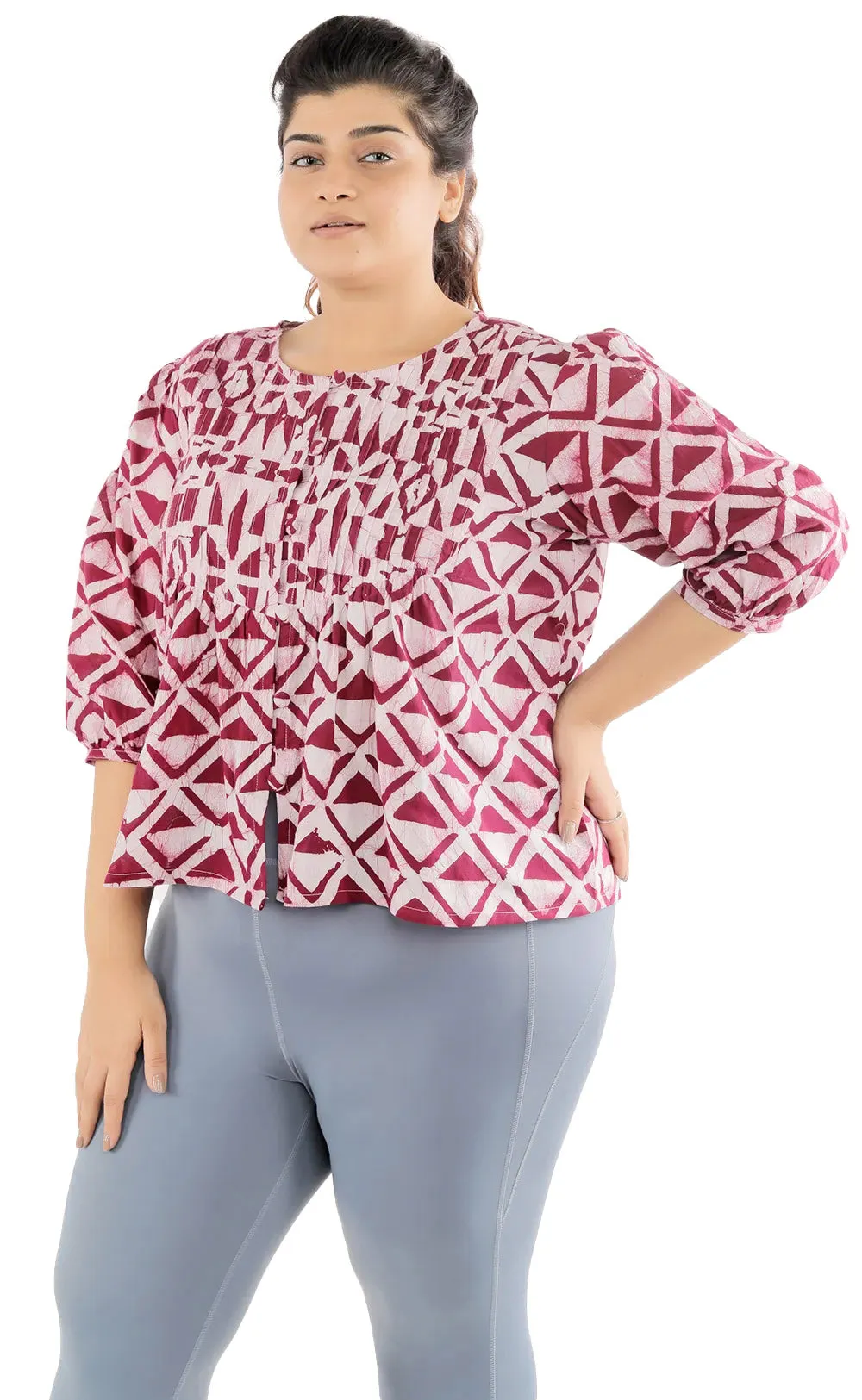 Sweet Sentiments Cotton Blouse