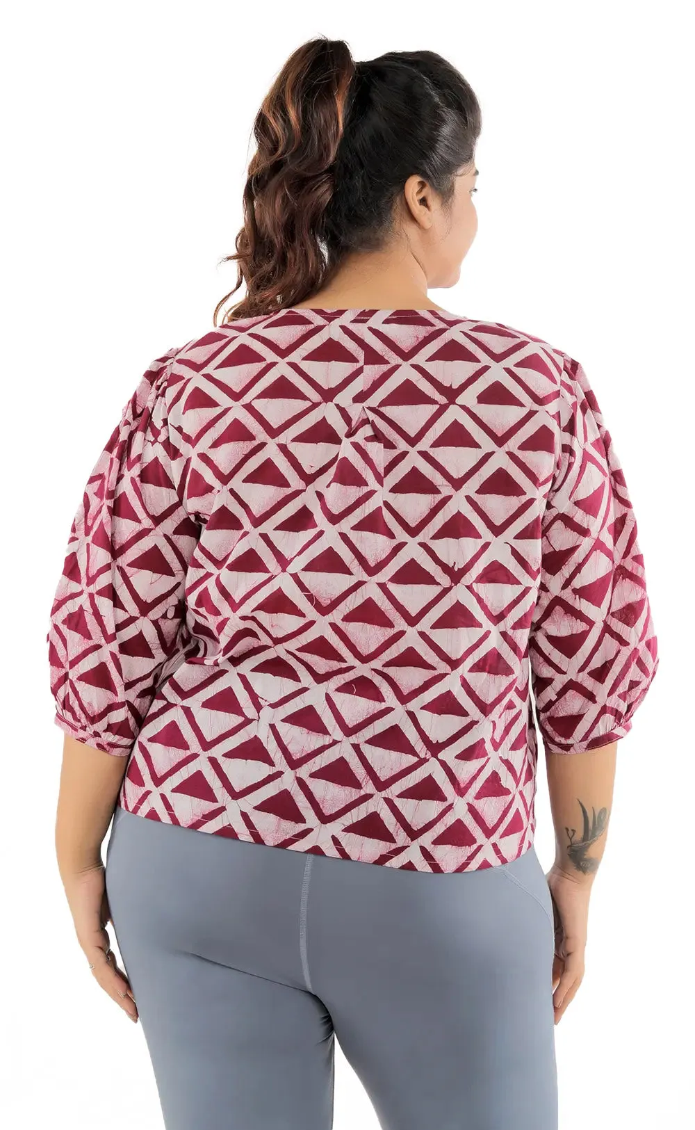 Sweet Sentiments Cotton Blouse