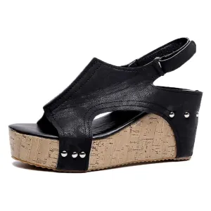 Thick Women's Wedge Sandal
