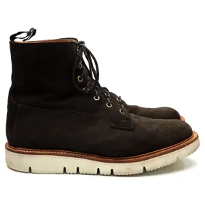 Todd Snyder 'Burford' Dark Green Suede Boots UK 10.5