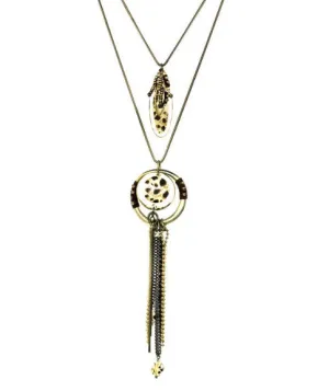 Treska | 2 in 1 High Low Pendant Necklace