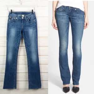 True Religion Jeans High Rise Bootcut Denim 25