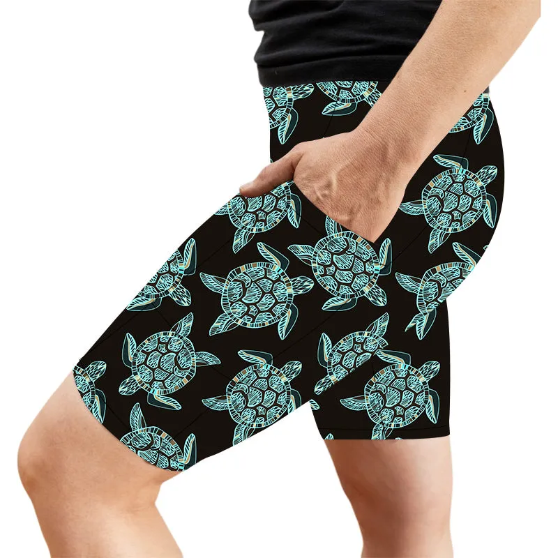 Turtle Trek Deluxe Pocket Shorts