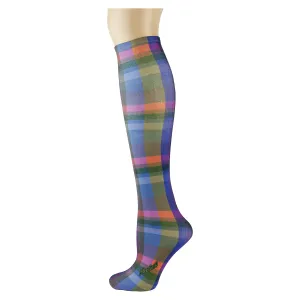 Ultra Plaid Adult Knee Highs