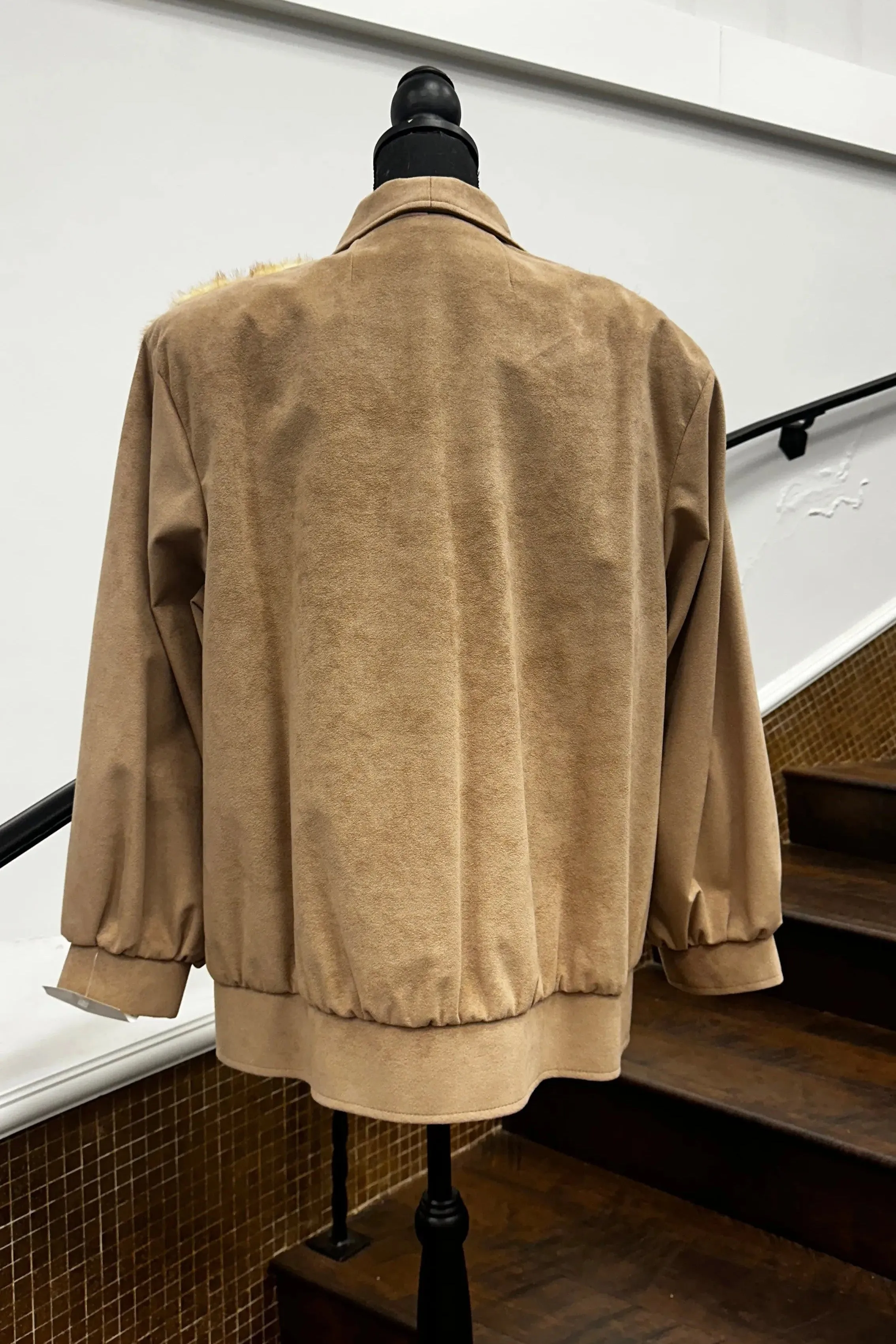 Vintage Ultra Suede/Mink Jacket