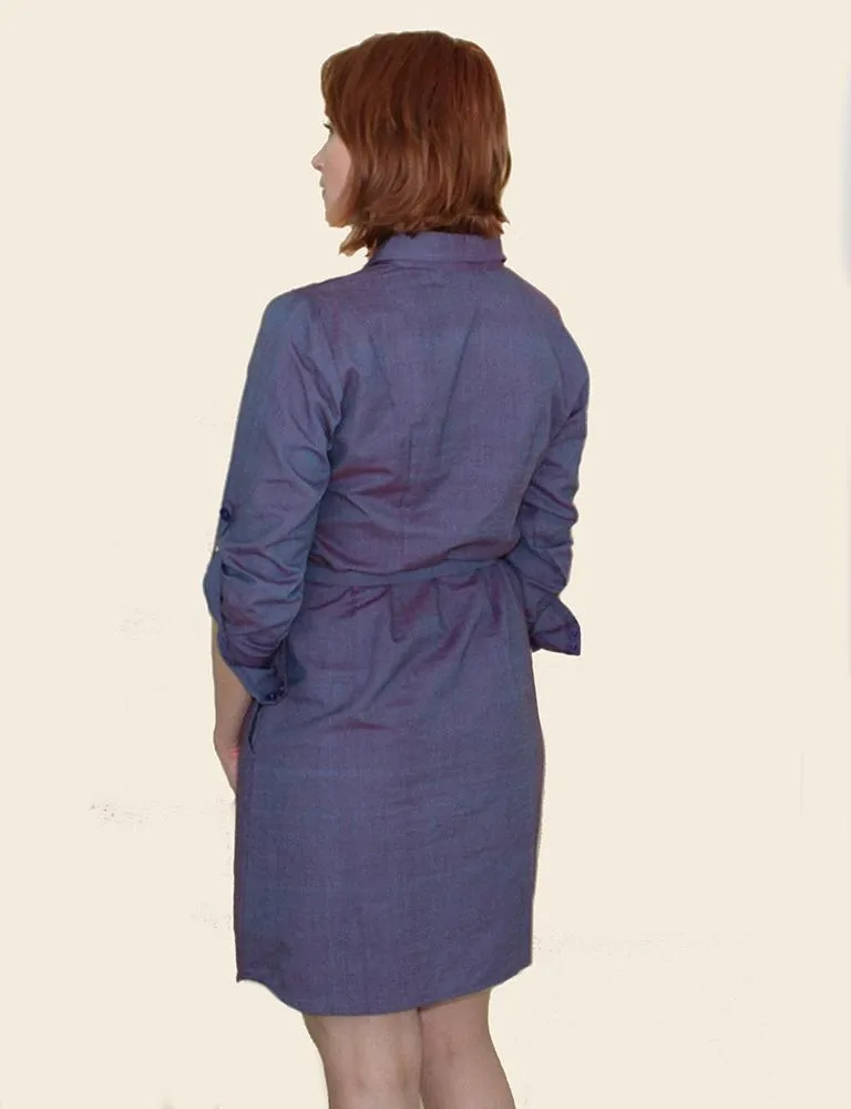 Viola Button Dress