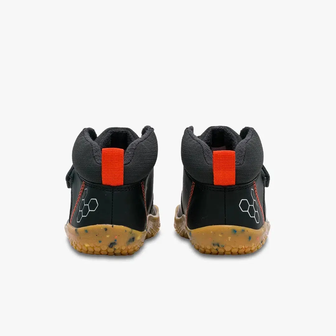 Vivobarefoot Primus Ludo Hi Juniors Obsidian