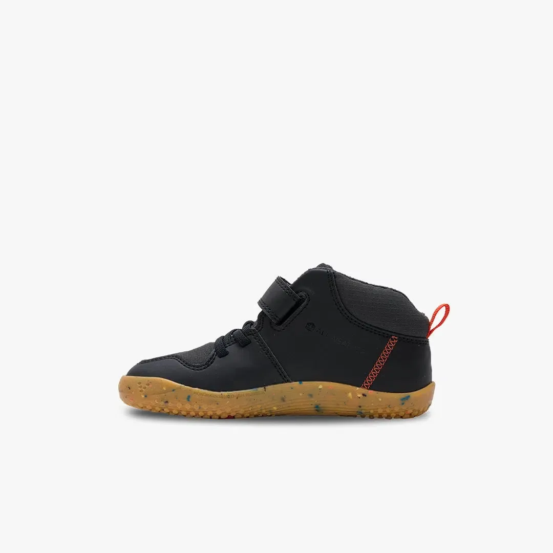 Vivobarefoot Primus Ludo Hi Juniors Obsidian