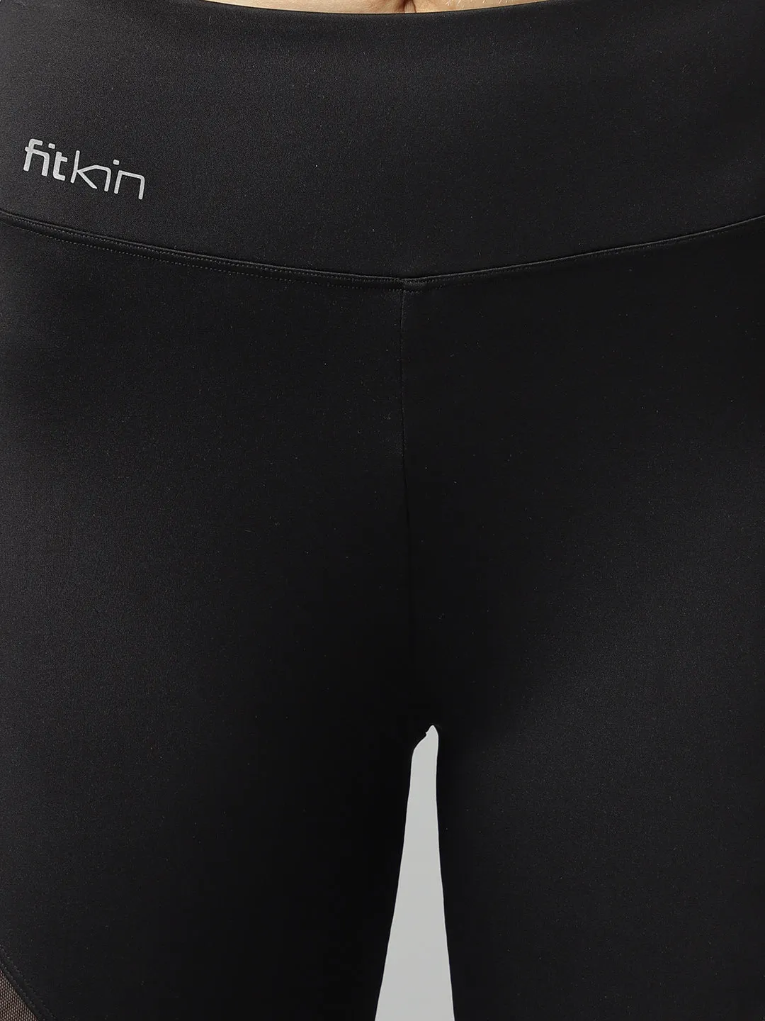 Women's mesh panel training tights