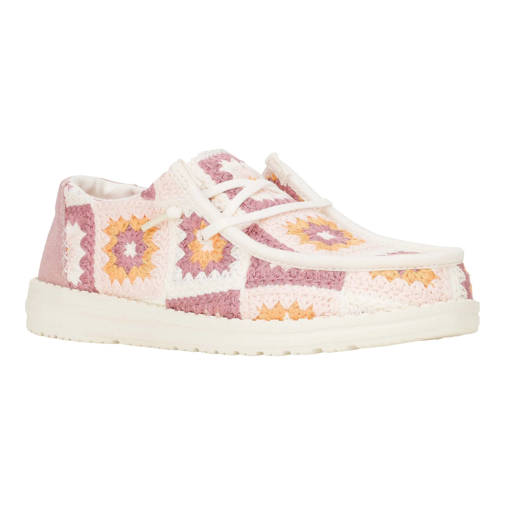 Women's Wendy Cottage Crochet in Petal Pink