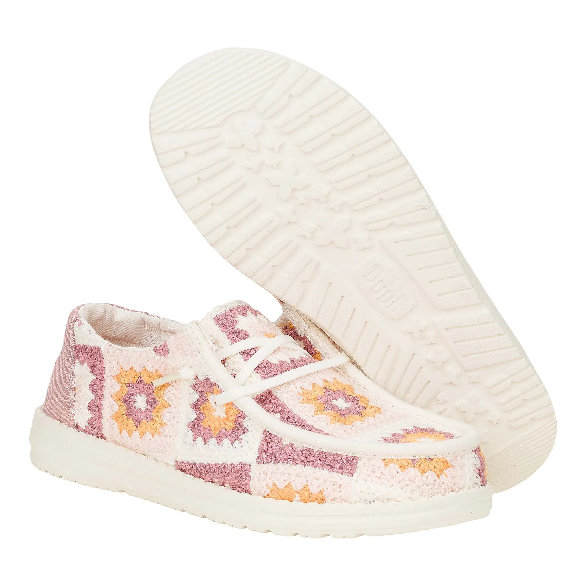 Women's Wendy Cottage Crochet in Petal Pink