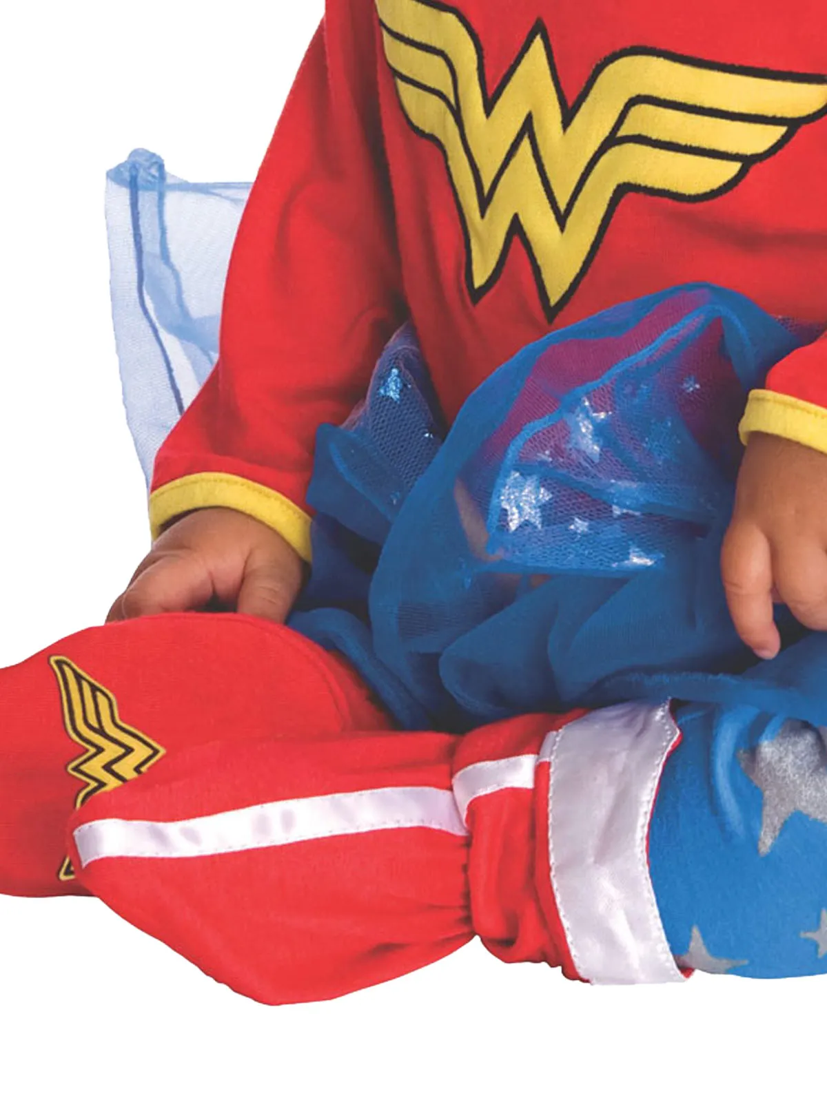 Wonder Woman Onesie Baby Girls Red