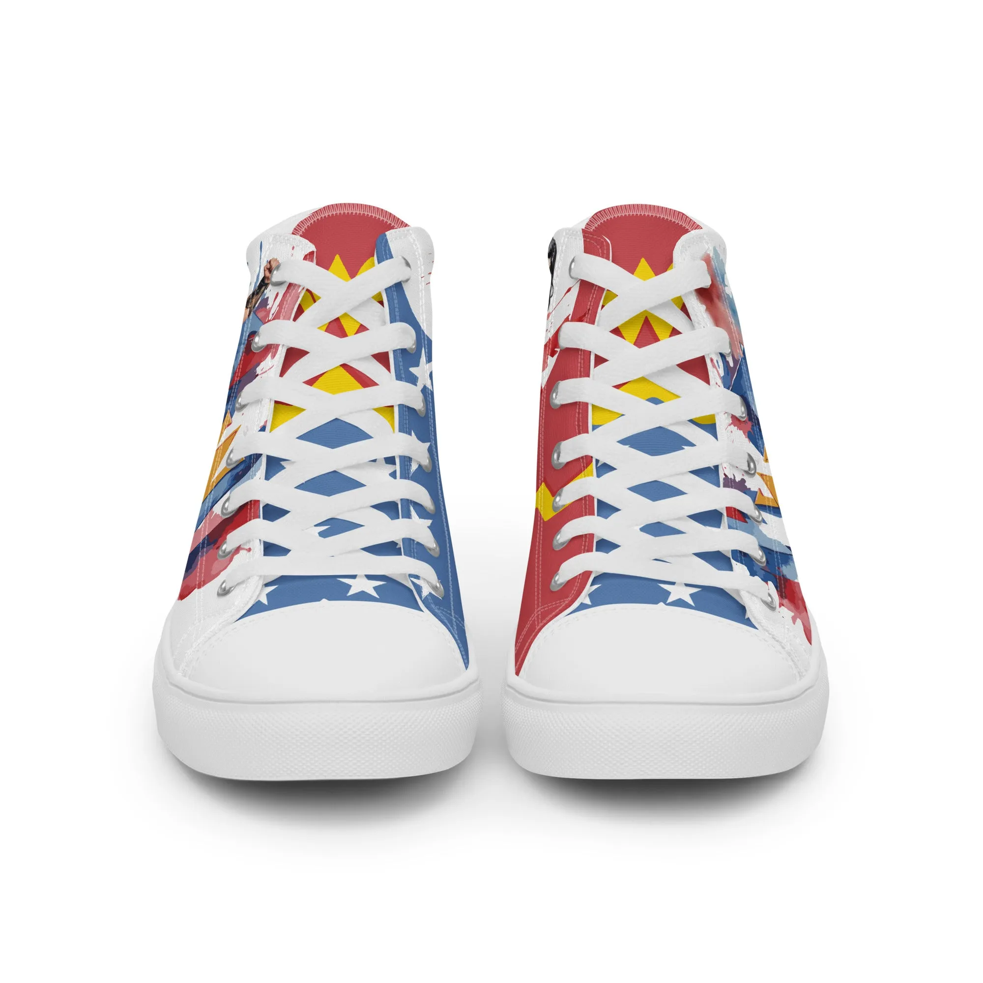 Wonder Woman Women's High Top Custom Sneakers