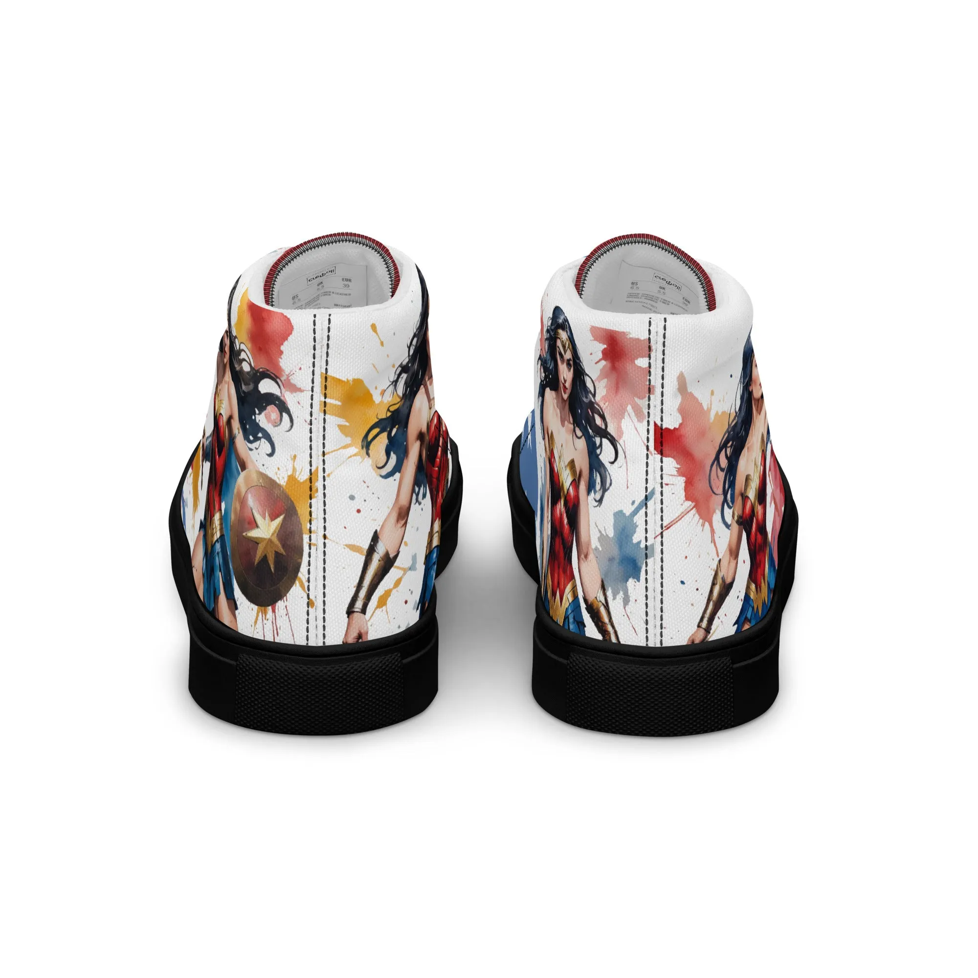 Wonder Woman Women's High Top Custom Sneakers
