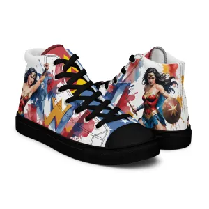 Wonder Woman Women's High Top Custom Sneakers