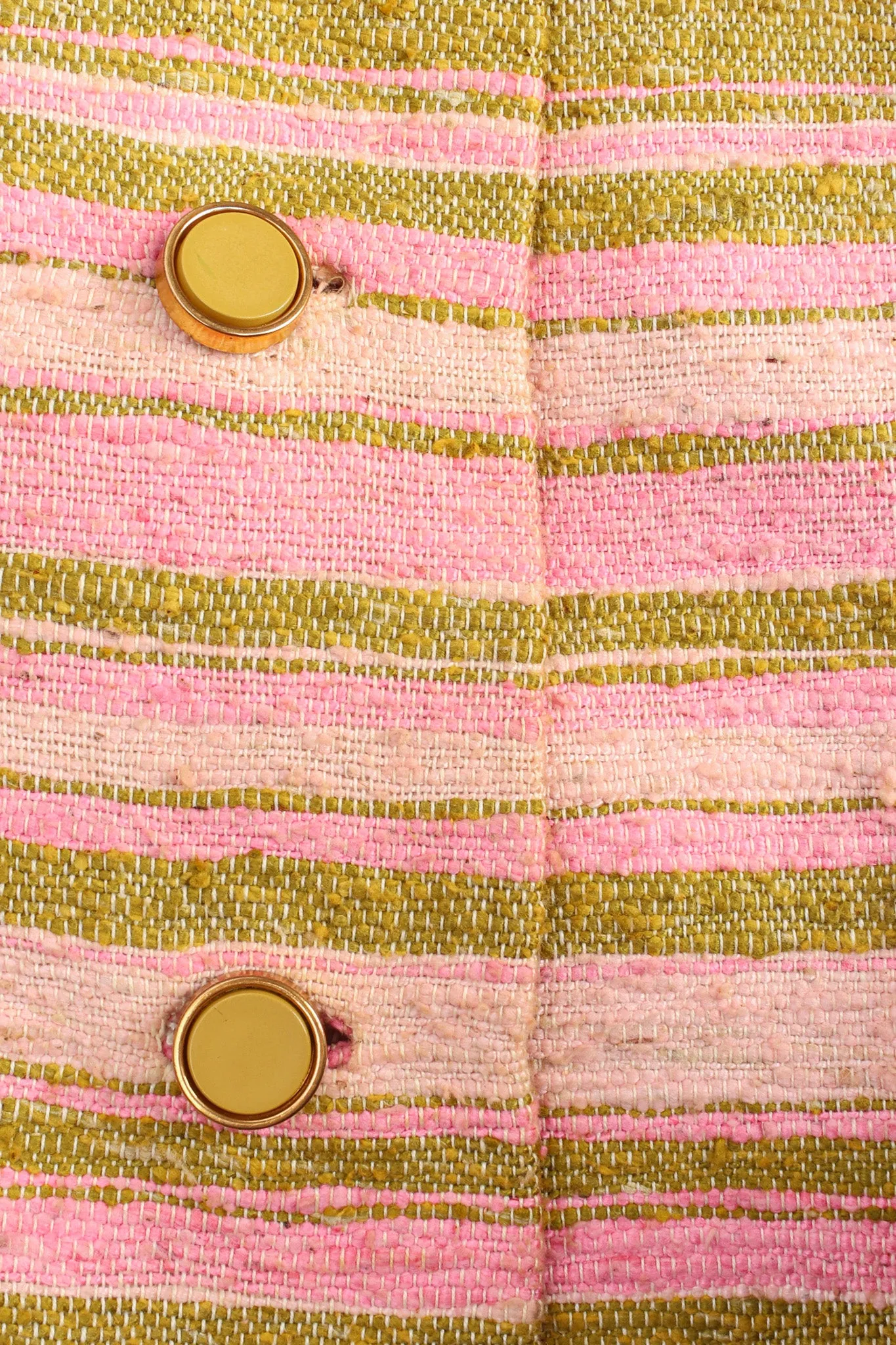 Woven Stripe Print Peacoat